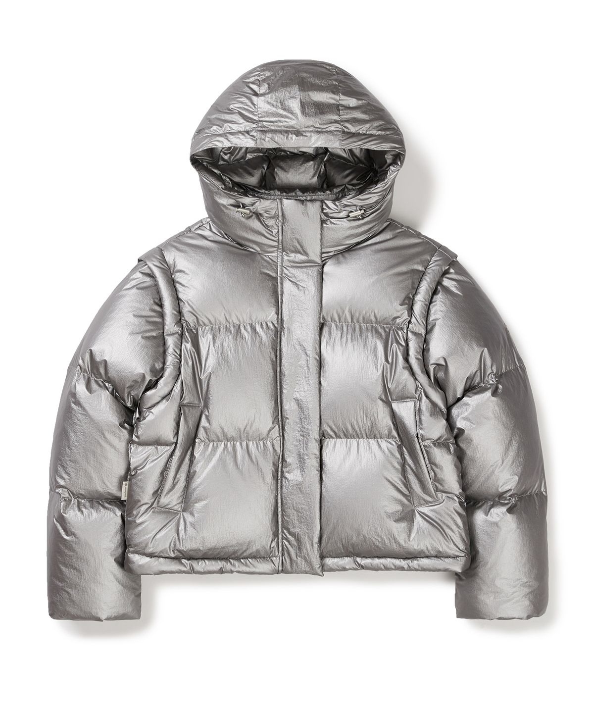 【代購】Snow Peak 雪諾必克 女 亮面 兩用 連帽 羽絨 外套 背心 S24WWTDJ23