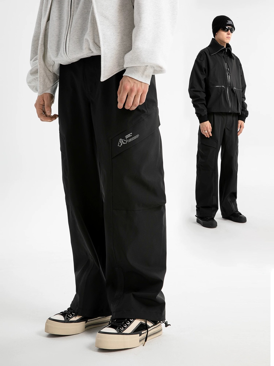 WHYWORKS「叢菱衛」無縫壓膠三防衝鋒褲機能戶外健行滑雪休閒長褲