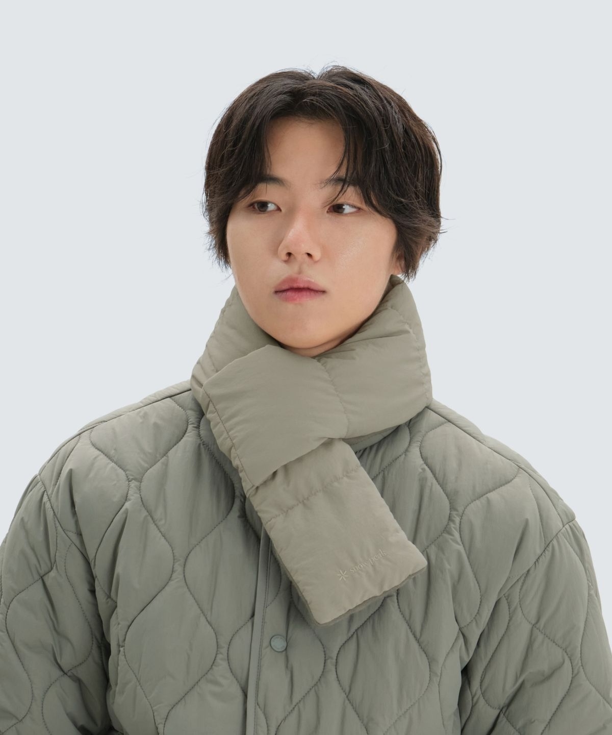 【代購】 Snow Peak 雪諾必克 Padding Muffler 羽絨 保暖 圍巾 S24WUTWA12