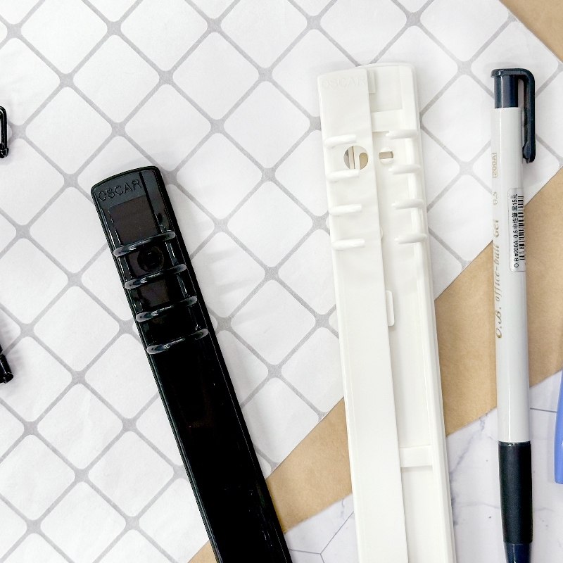 四季紙品 不擋手18K8孔夾 【YZG2001】