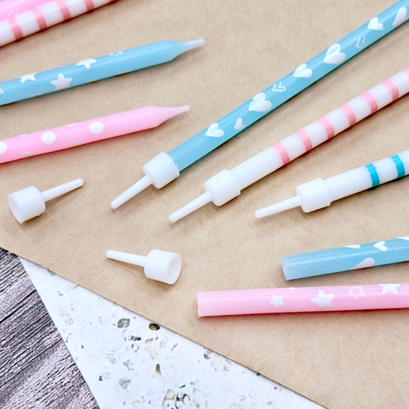 四季紙品 小圖長蠟燭 8入【GL037】