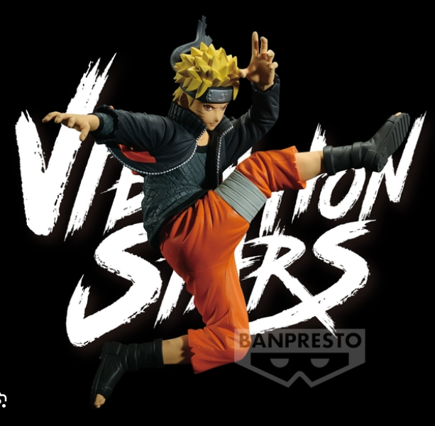 BANPRESTO Vibration Stars 火影忍者 疾風傳 漩渦鳴人 IV 公仔 景品模型