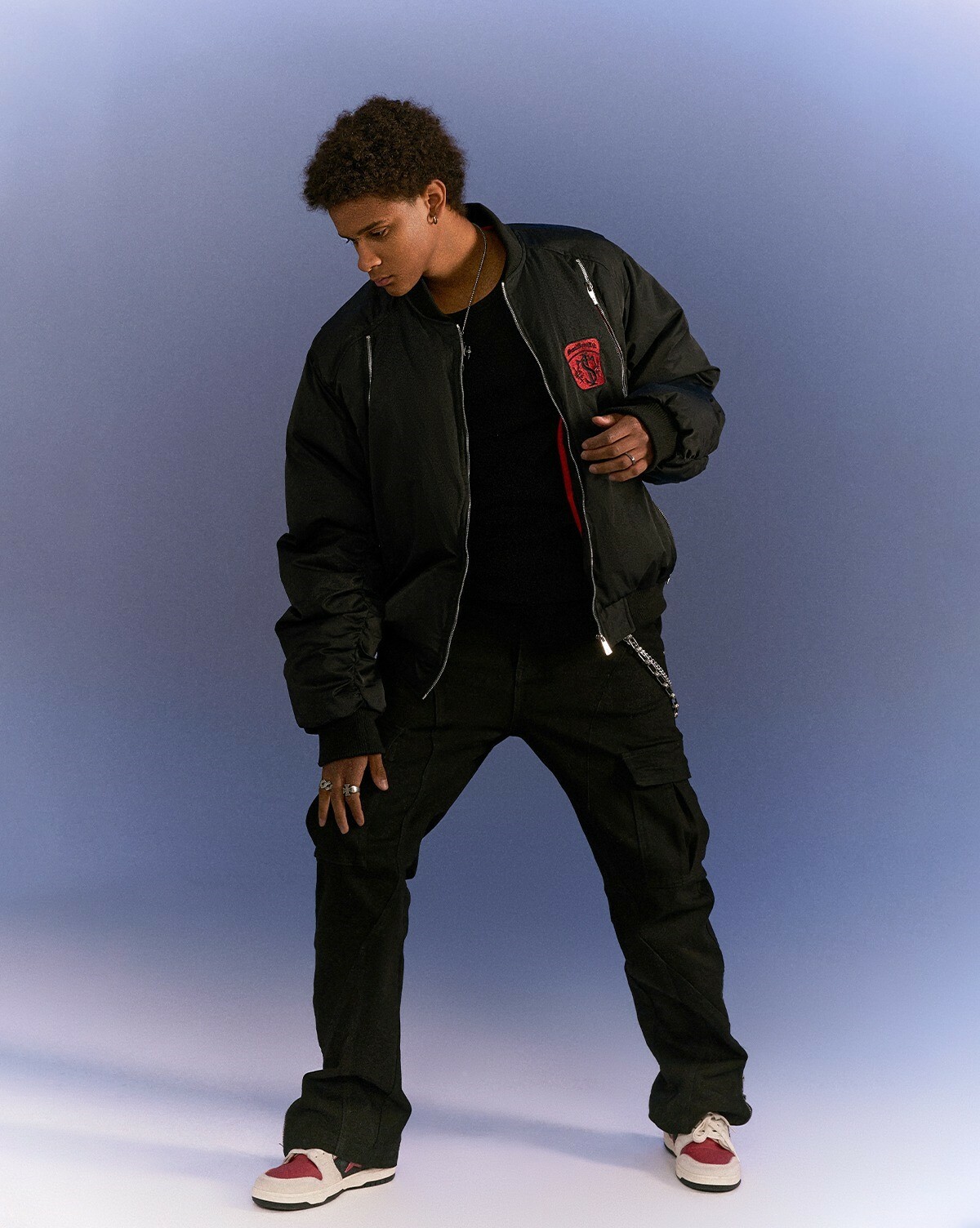 STK SmallTownKid 雙拉鍊 活頁解構 飛行外套