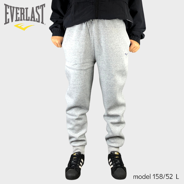 EVERLAST 長褲 灰色 內刷毛 休閒 棉長褲 男 4051122212