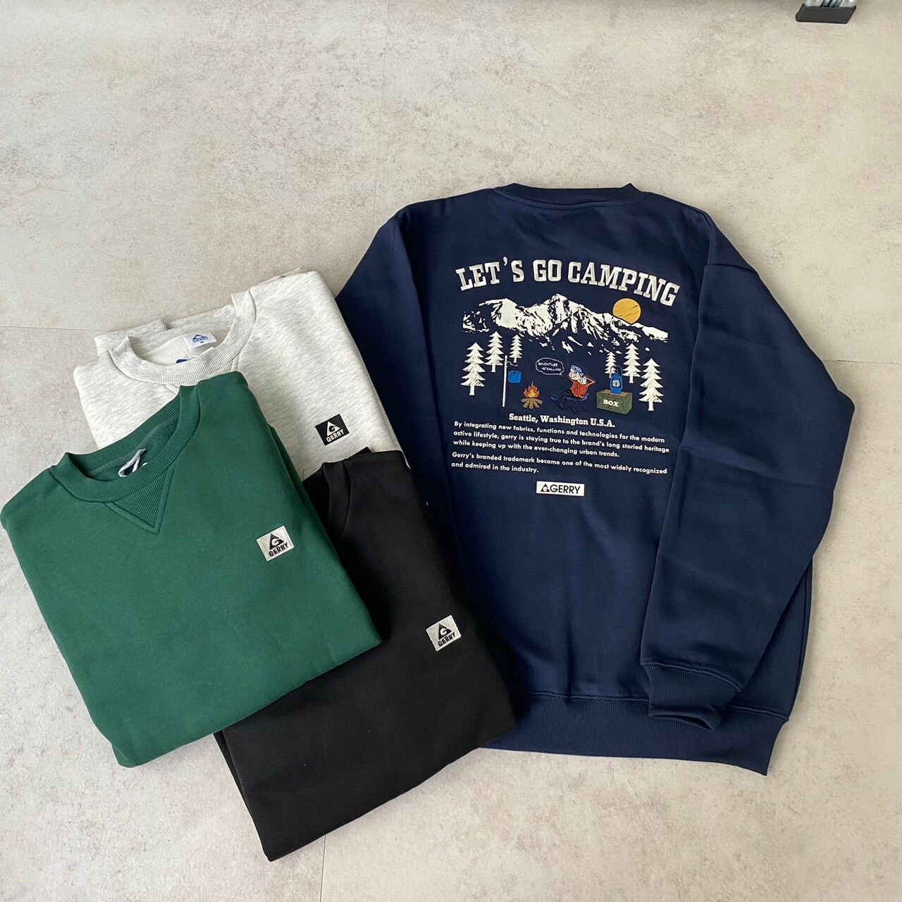 Gerry Let's Go Camping大學Tee GE25AW25