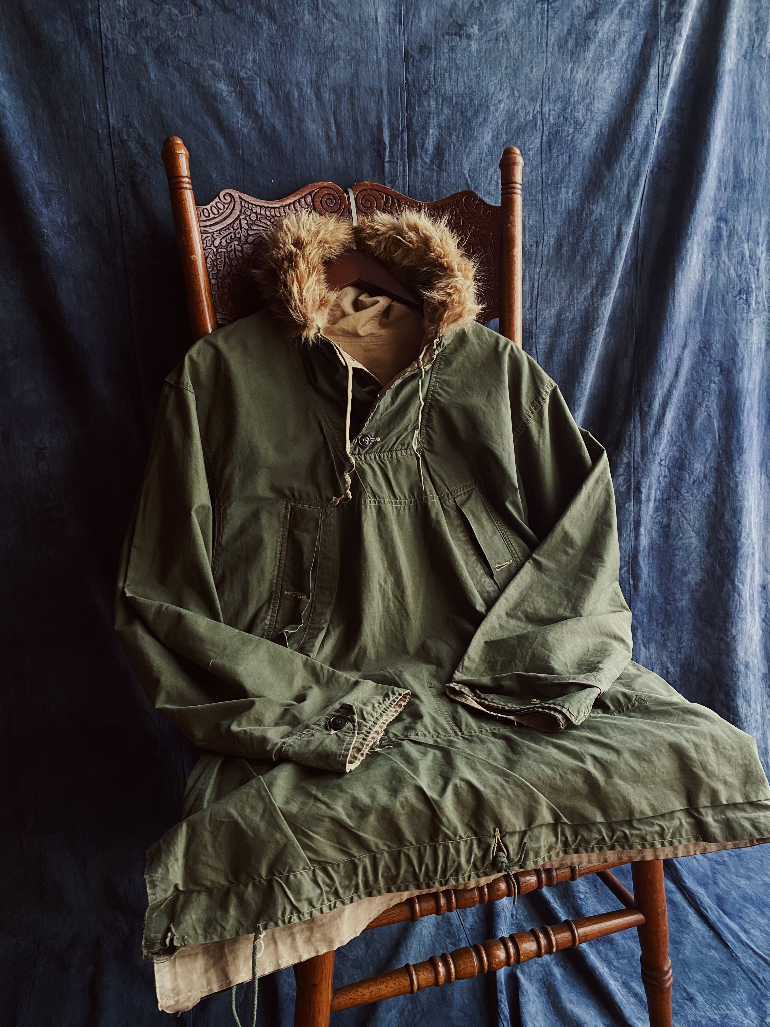 40s US Army Reversible Ski Mountain Parka / 40年代美軍公發山岳部隊雙面雪地大衣