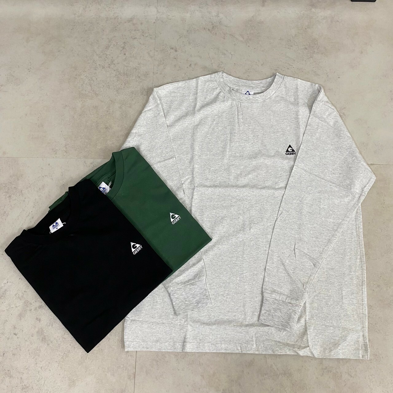 Gerry 小刺繡薄長Tee GE4AW13R