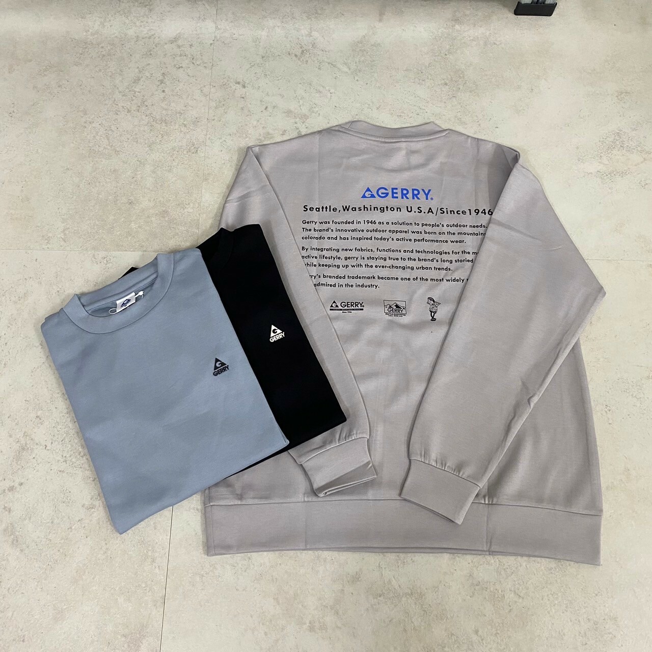 Gerry 品牌歷史大學Tee GE25AW17