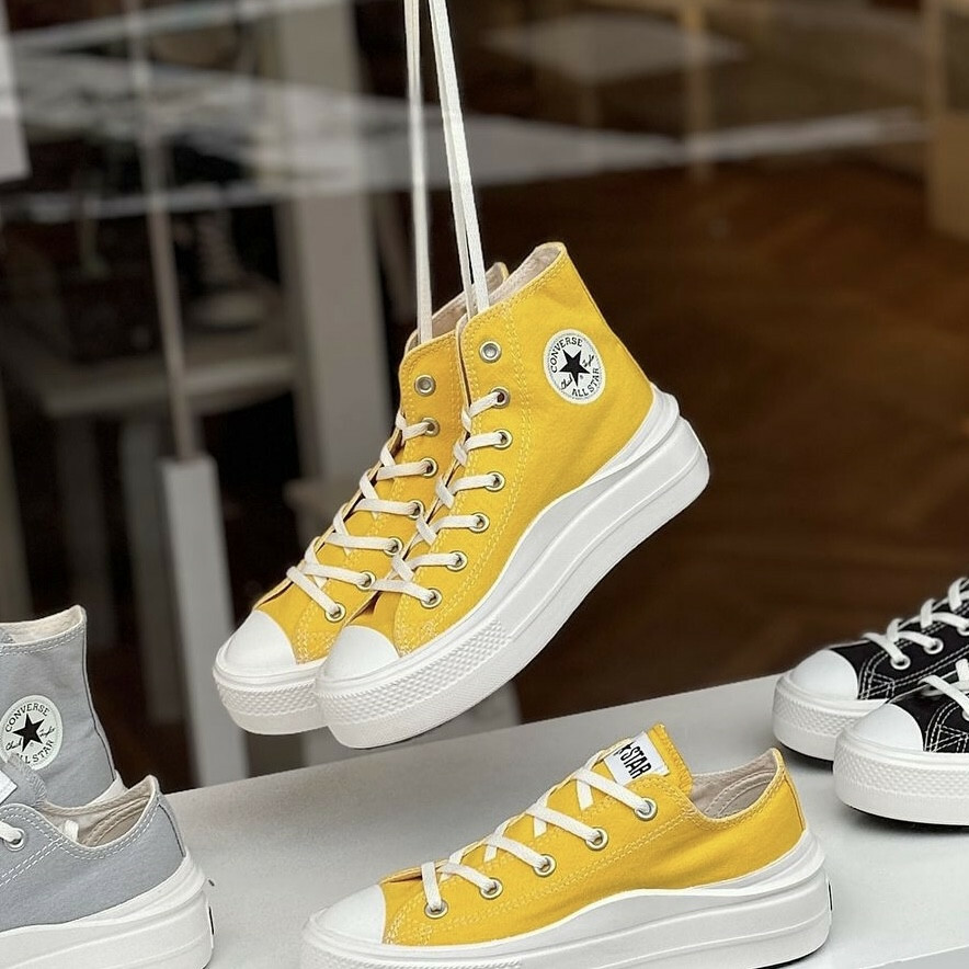 Converse AS Light Plts II Hi 日本新款 5色 芥末黃 水泥灰 黑色 厚底 高筒 帆布鞋 31312520