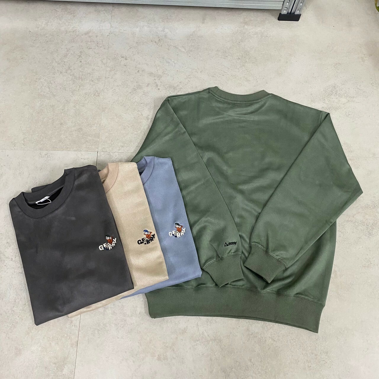 Gerry Boy刺繡短刷毛大學Tee GE25AW19