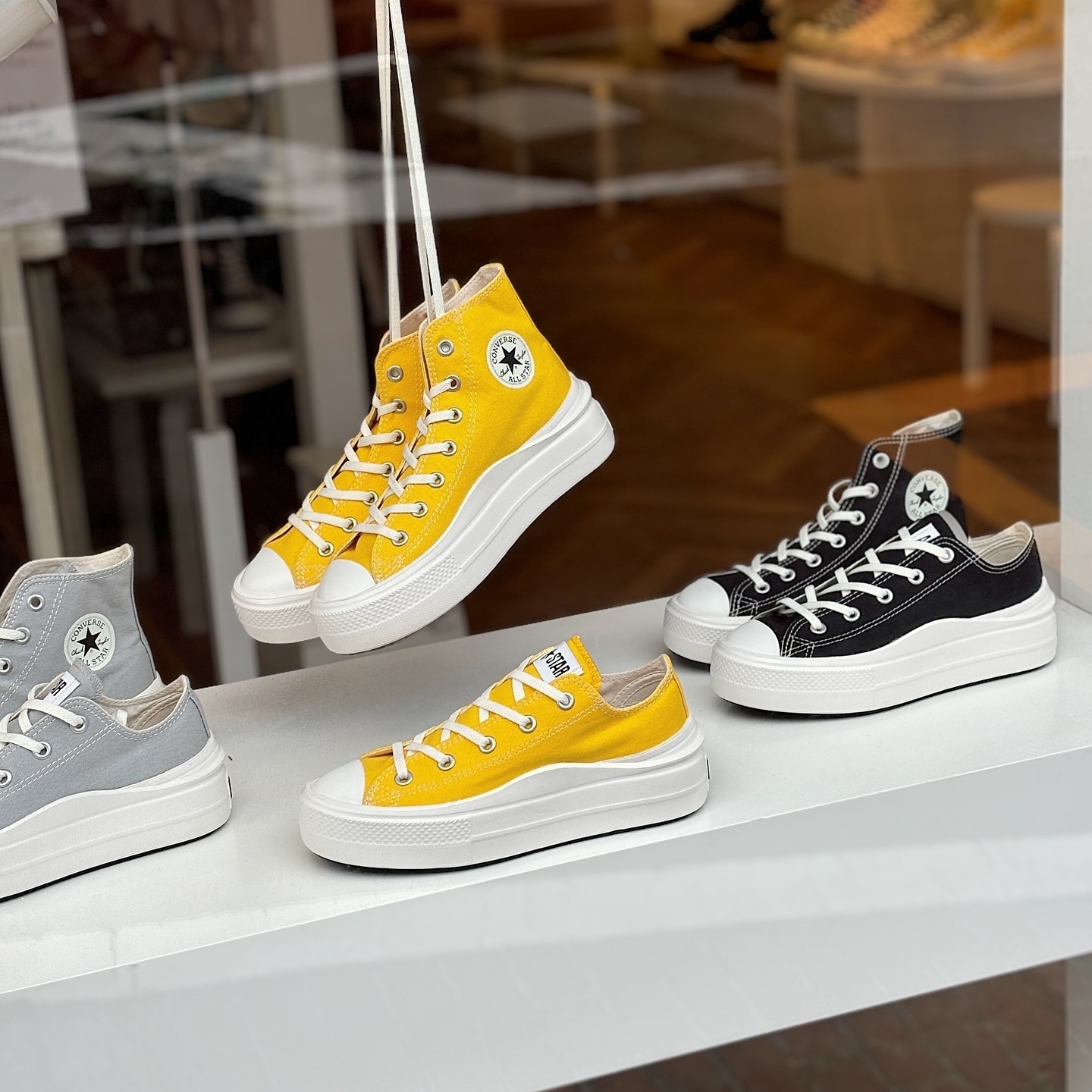 Converse AS Light Plts II 日本新款 5色 芥末黃 水泥灰 黑色 厚底 低筒 帆布鞋 31312533