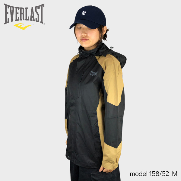 EVERLAST 外套 黑棕 防風 連帽外套 男 4051143420