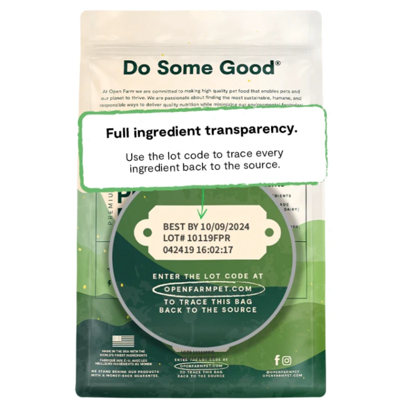 OPEN FARM 植物蛋白配方狗糧 3.5lb