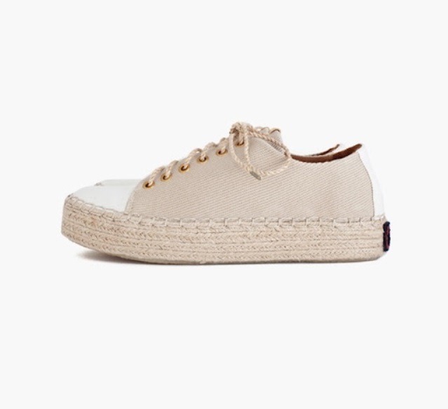 VISVIM PRIMA LACE-UP-FOLK - BEIGE SIZE 9 PRE ORDER ITEM (預訂中)