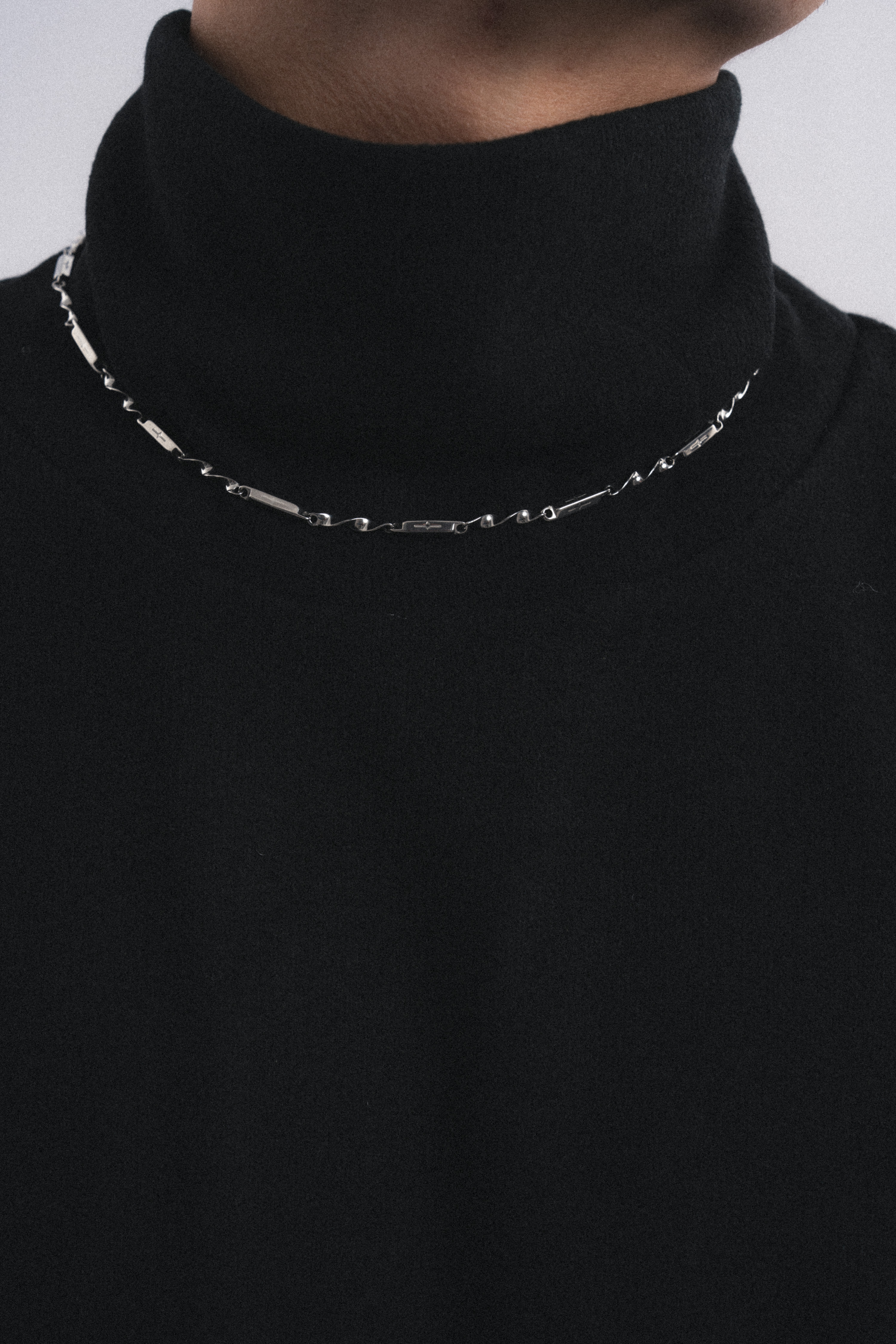 【BLUZ MADE】螺旋柱狀項鍊