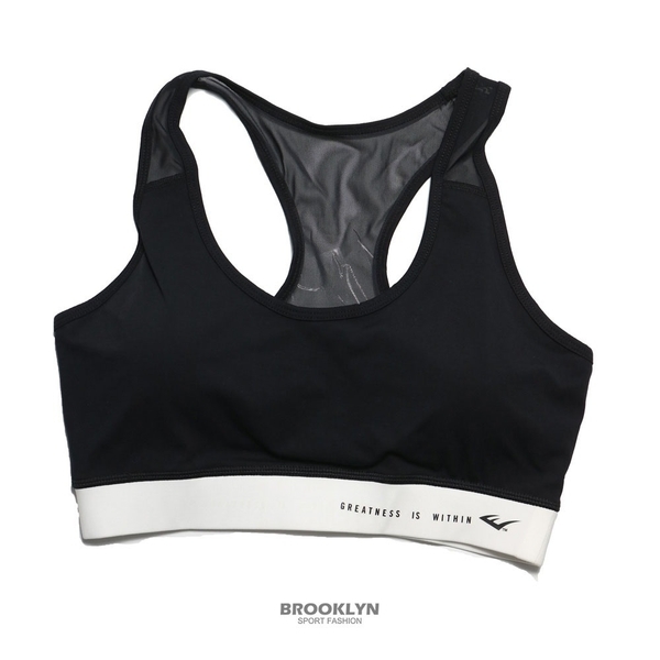 EVERLAST 運動內衣 黑白 標語 印花 健身 訓練 有氧 運動 女 4122146020