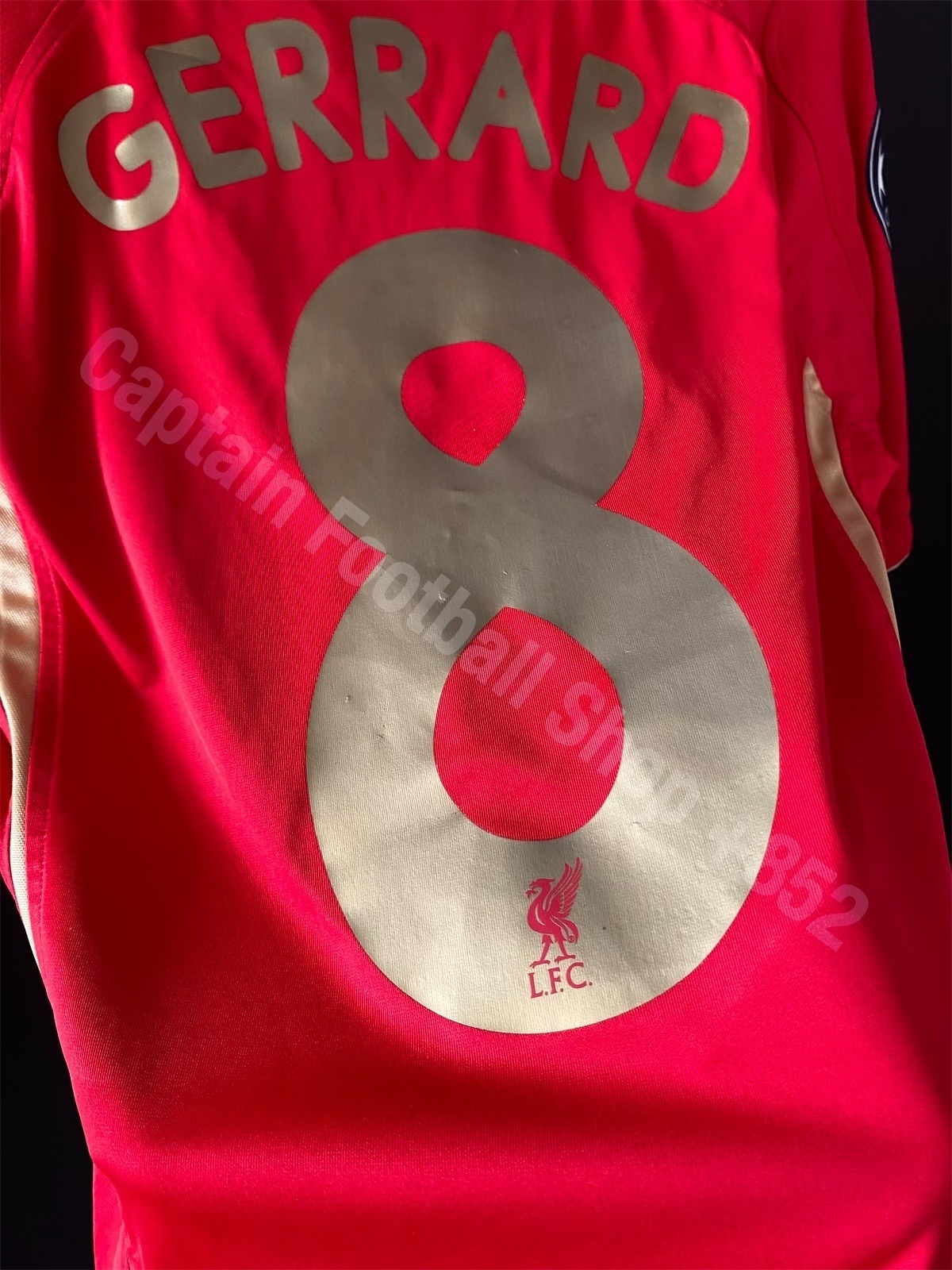 Liverpool FCリバプール2005-2006EUROホーム シャツ3XL Liverpool 2005