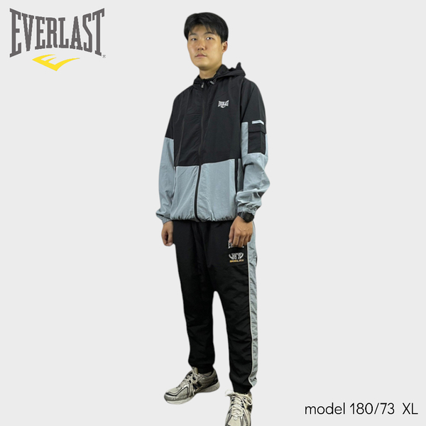 EVERLAST 外套 黑藍灰 拼接 風衣外套 另有褲子賣場 男 4151116020