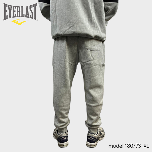 EVERLAST 長褲 灰色 條紋 內刷毛 休閒棉褲 (另有上衣) 男 4151150112