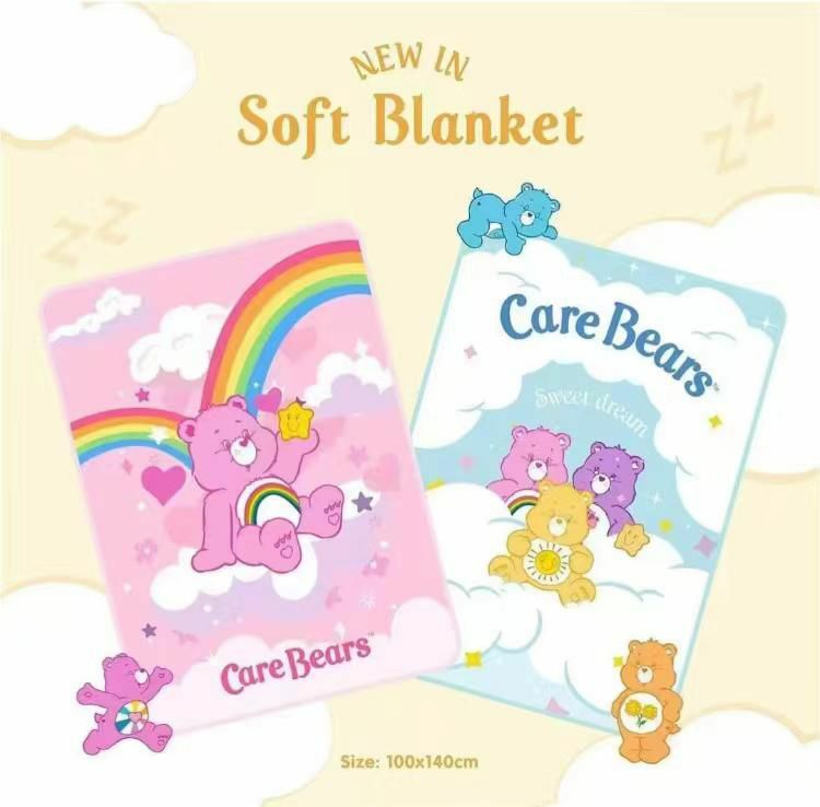 日單 愛心熊care bear 毯子