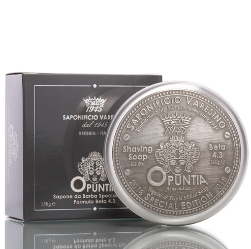 Saponificio Varesino Opuntia Beta 4.3  仙人掌ti三重研磨剃鬚皂 150g