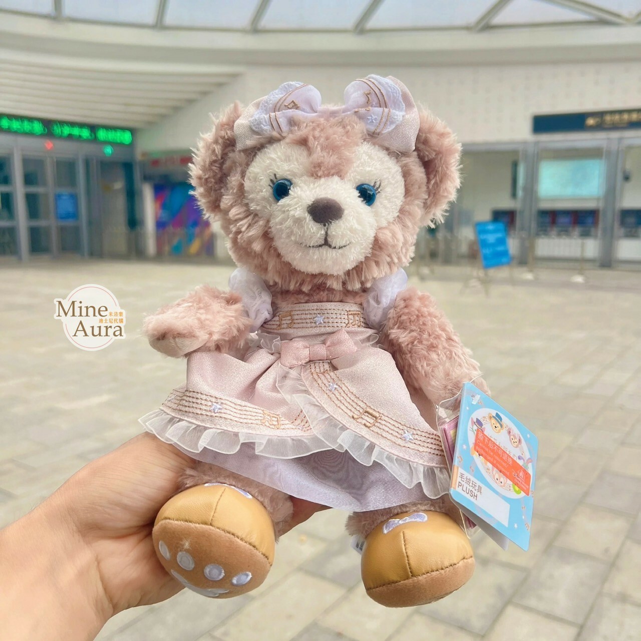 星夢旋律系列 達菲 Duffy 與好友們 雪莉玫 ShellieMay SS號 娃娃 玩偶 -上海迪士尼樂園