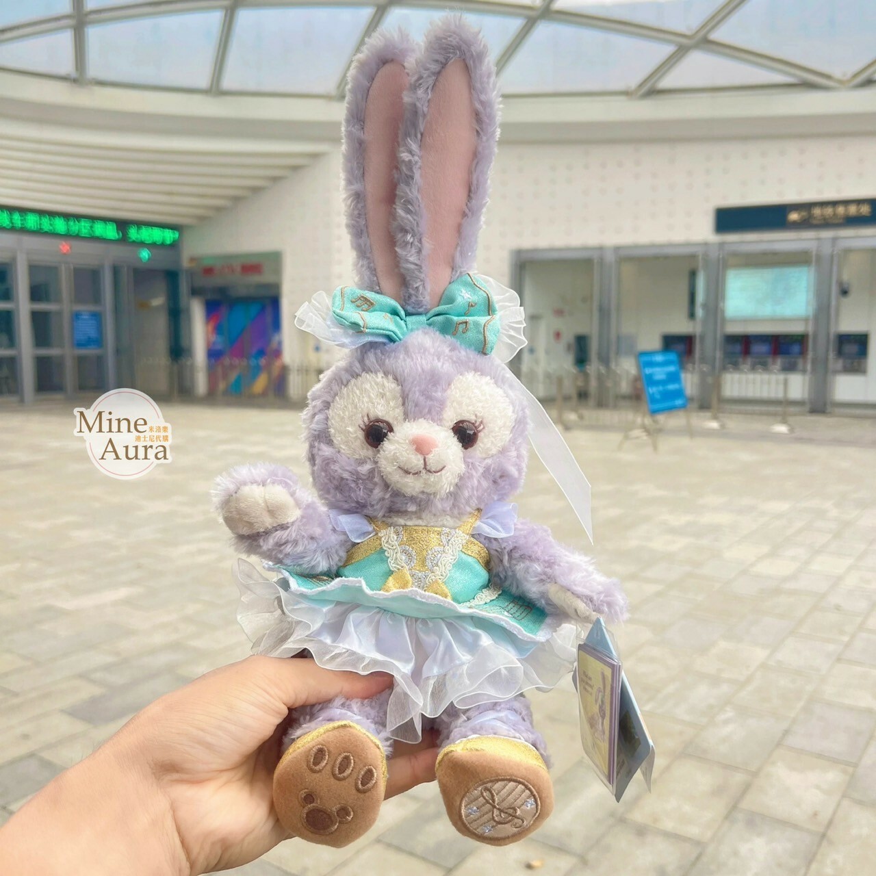 星夢旋律系列 達菲 Duffy 與好友們 史黛拉露 星黛露 StellaLou SS號 娃娃 玩偶 -上海迪士尼樂園