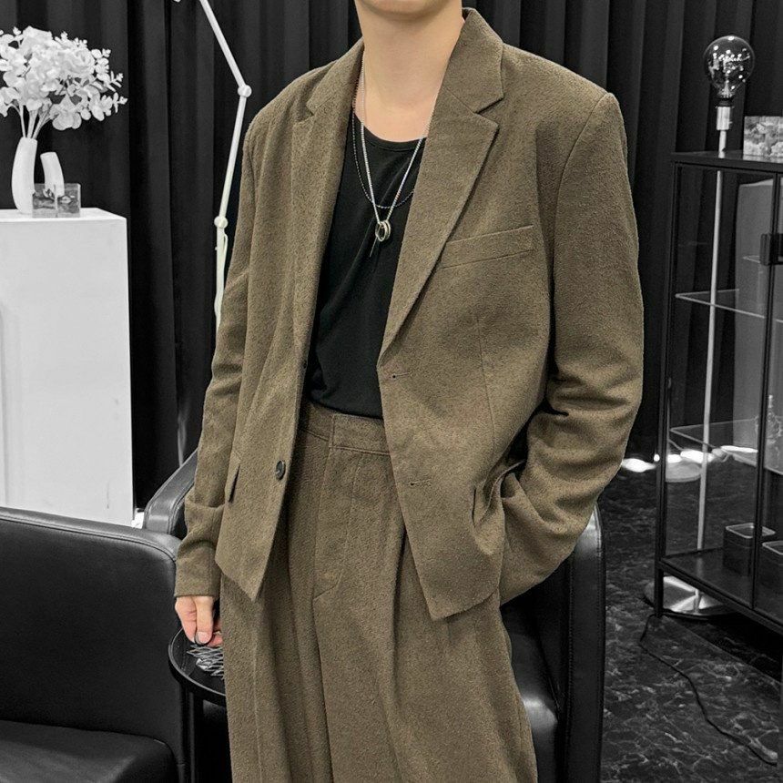 淨色西裝褸 Crunky_youth-068JK