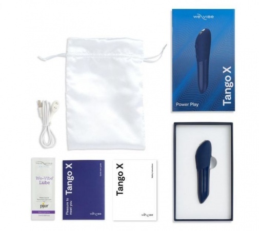 We-Vibe Tango X 唇膏造型按摩器 午夜藍