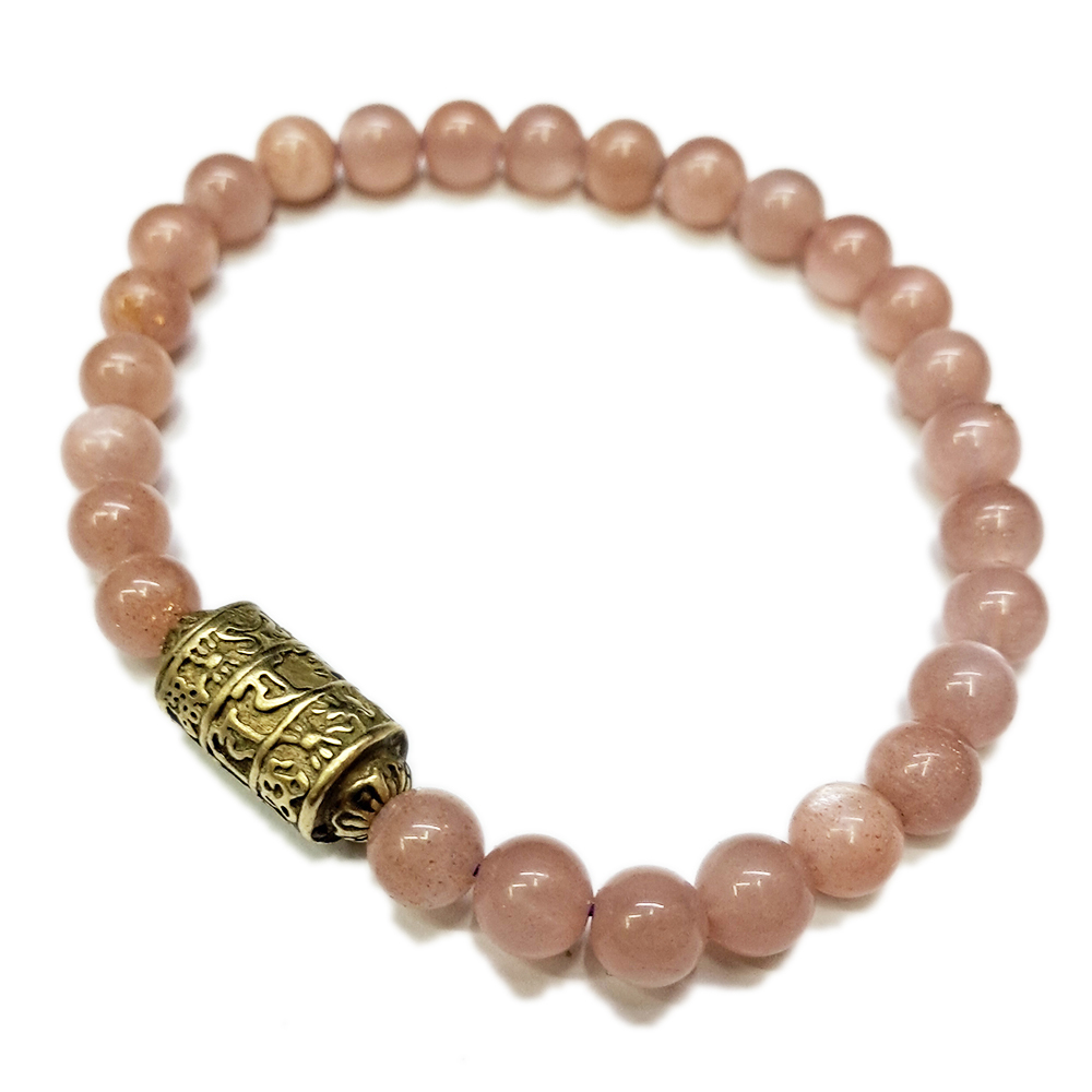 轉經輪&太陽石念珠6mm【十方】153811