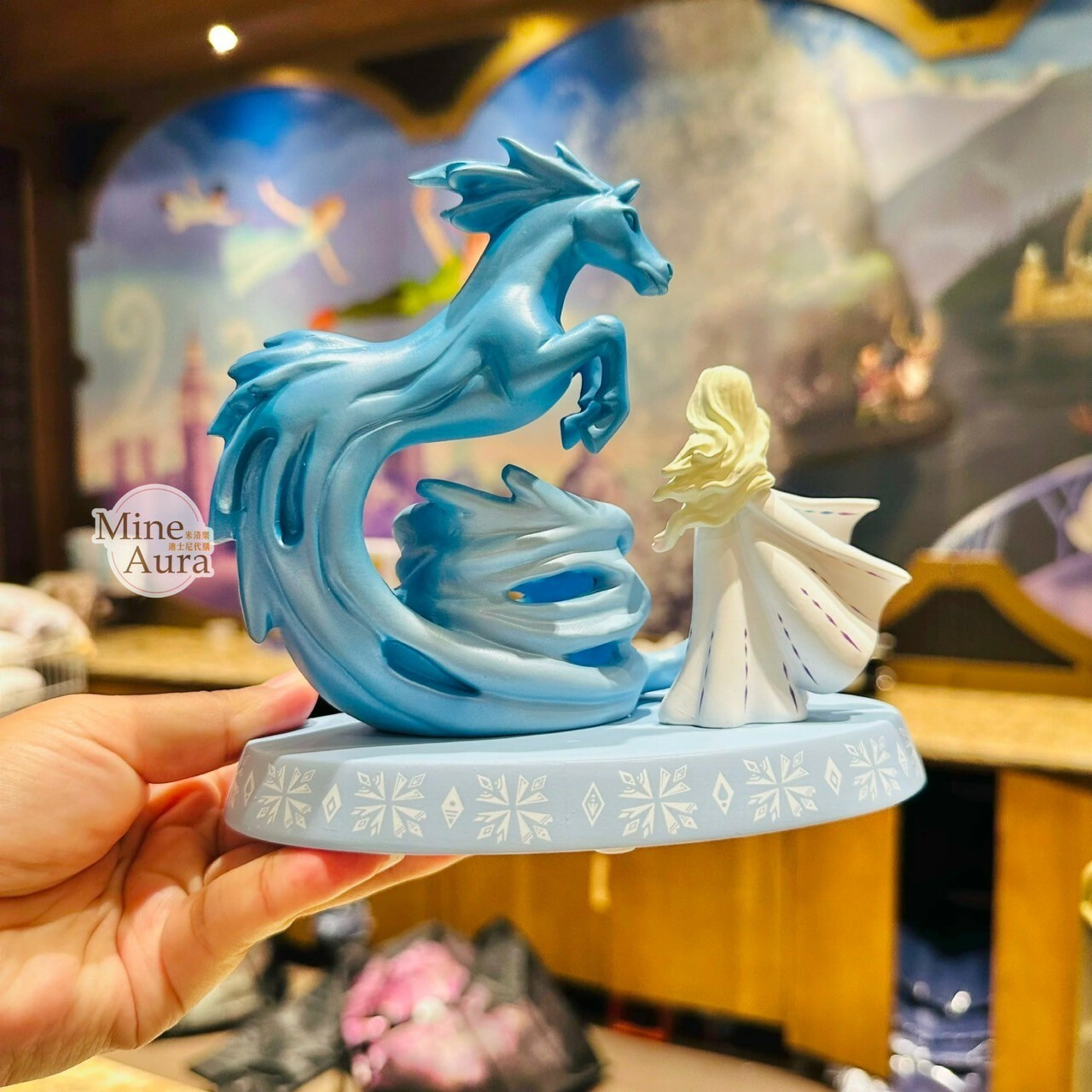 (限時特價) 冰雪奇緣 Frozen 艾莎 Elsa 收納 造型筆筒 擺飾品 -上海迪士尼樂園