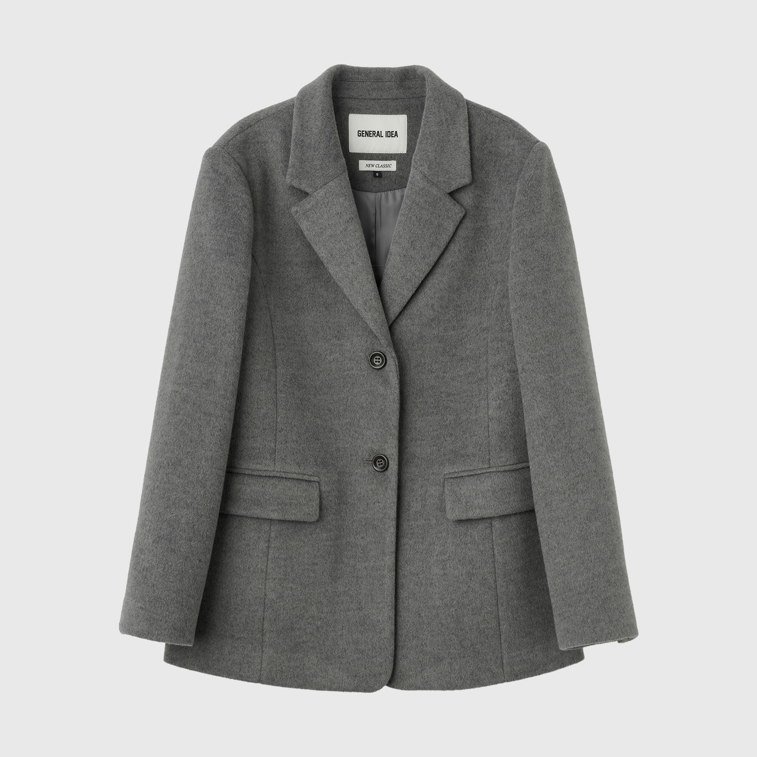 [GENERAL IDEA] NEW CLASSIC WOOL HAIR JACKET