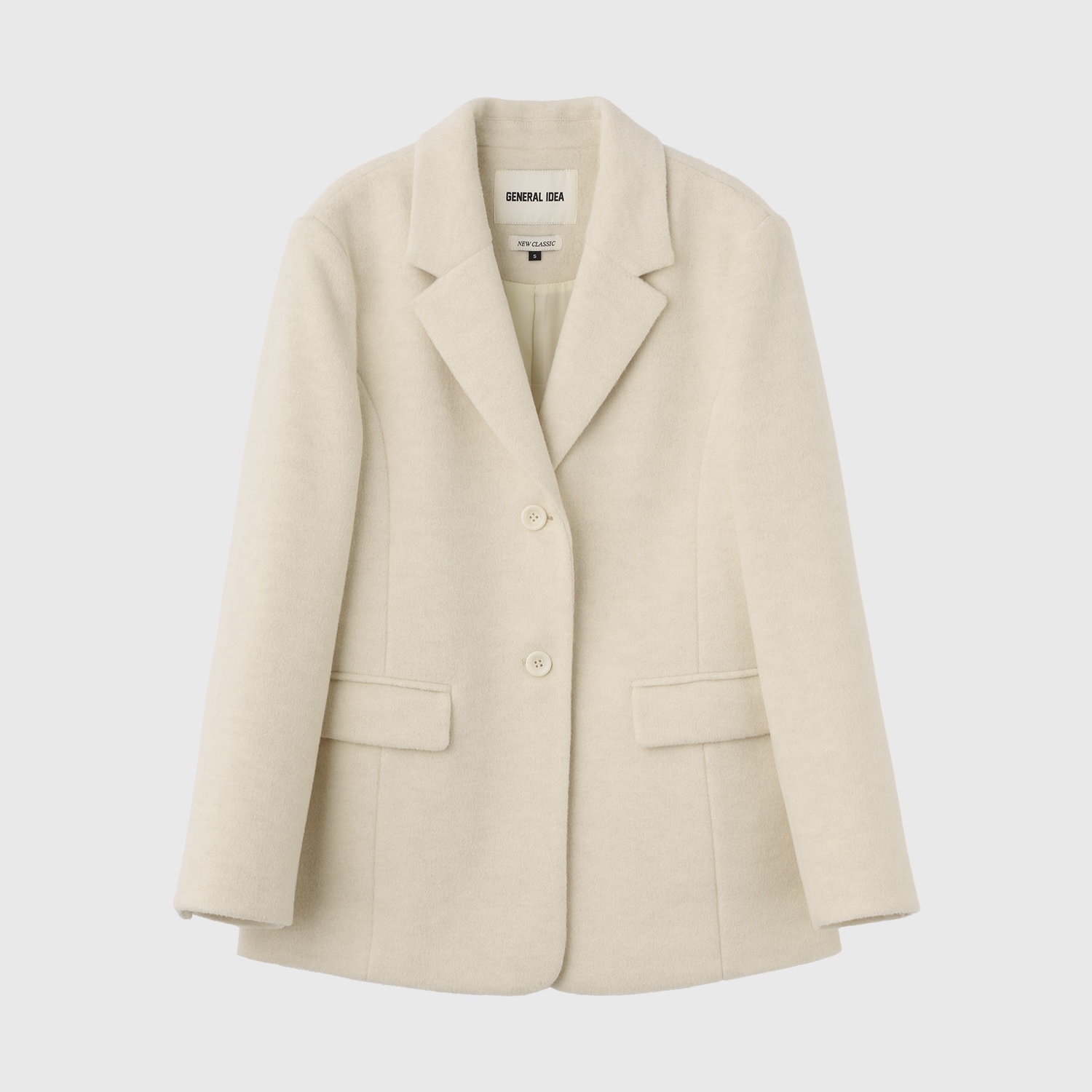 [GENERAL IDEA] NEW CLASSIC WOOL HAIR JACKET