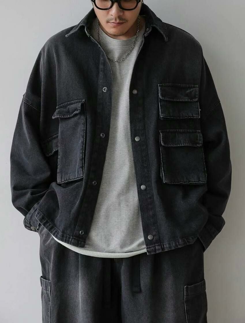 洗水牛仔褸 FARMERS-037JK