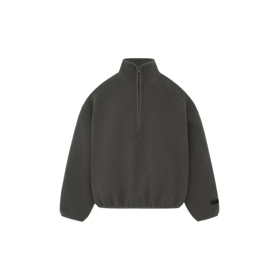 FOG Essentials 2024F/W 搖粒絨半拉鍊長袖