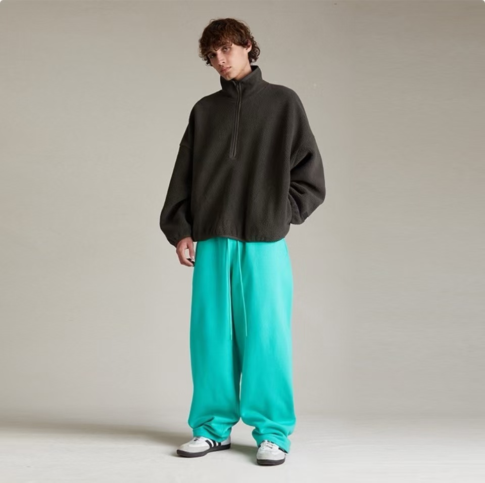 FOG Essentials 2024F/W 搖粒絨半拉鍊長袖