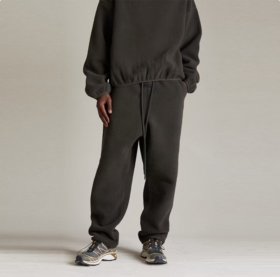 FOG Essentials 2024F/W 搖粒絨長褲