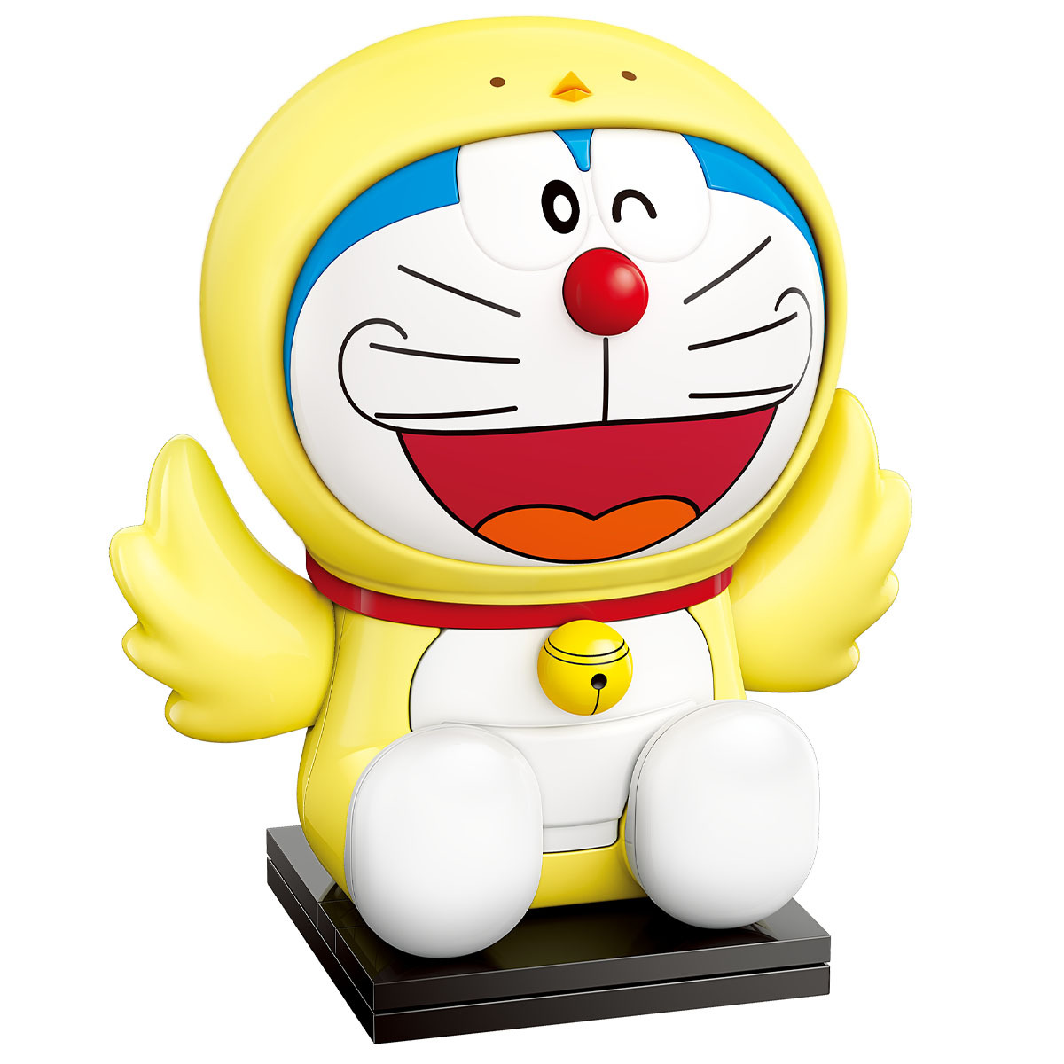 多啦A夢 小雞圓頭造型積木