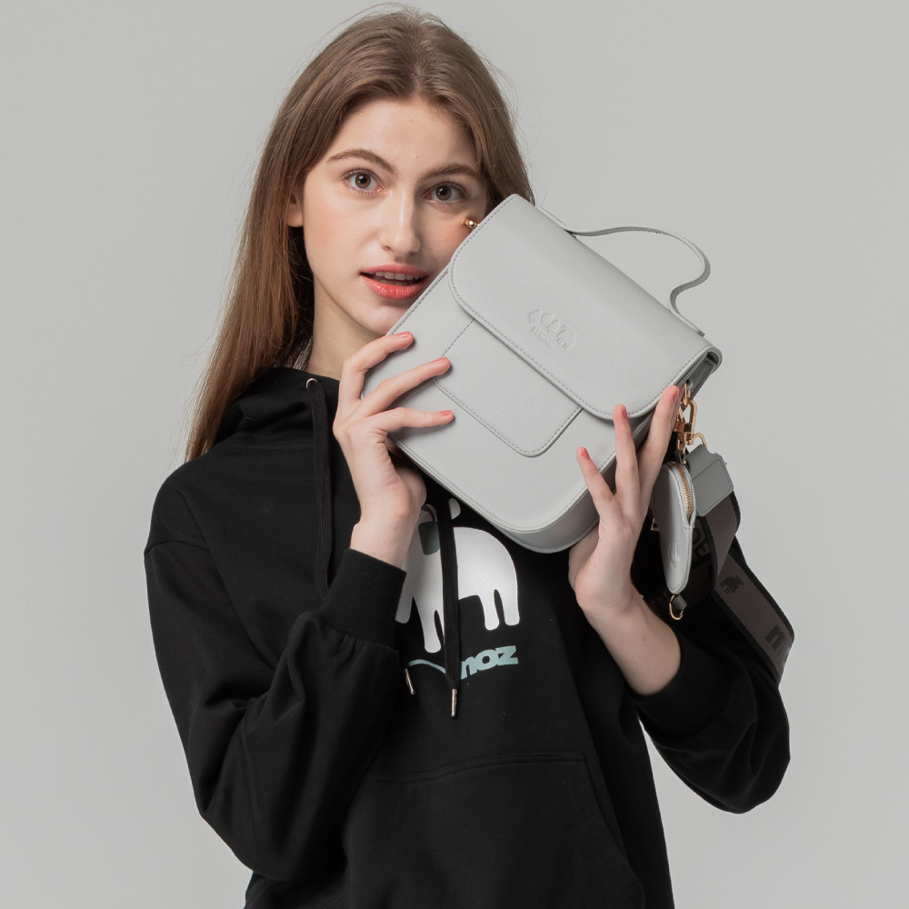 moz swedish moose water repellent square tote bag