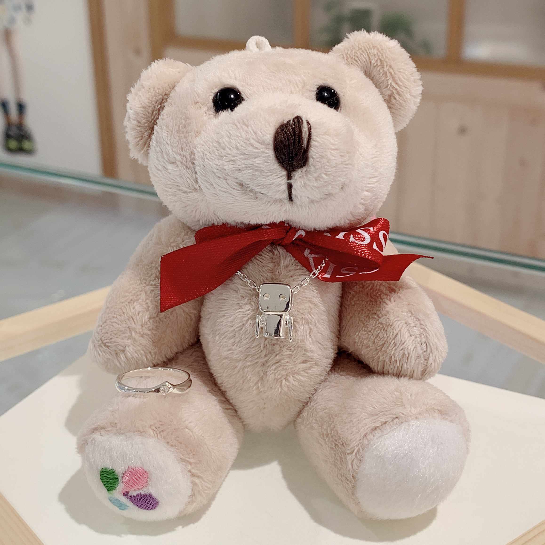 幸福旅行者 – 機器人純銀項鍊