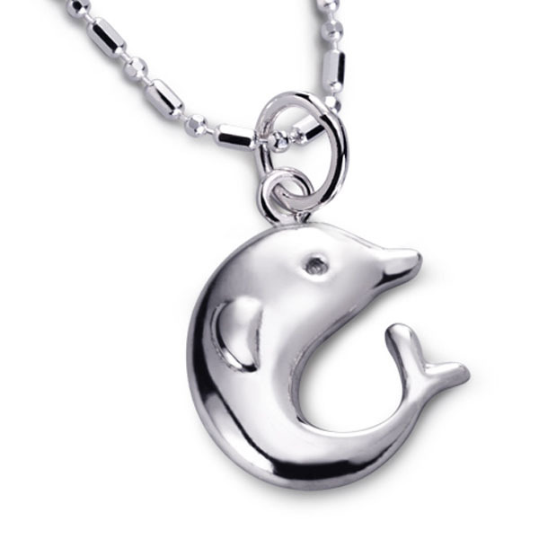 幸福旅行者 – 海豚純銀項鍊