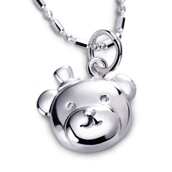 幸福旅行者 – 小熊純銀項鍊