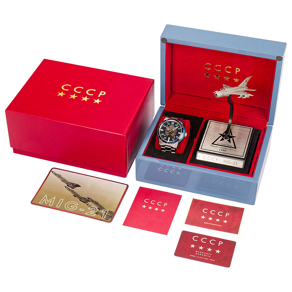 (預購)【CCCP】CP-7101-22 Mig-21 男士自動手錶