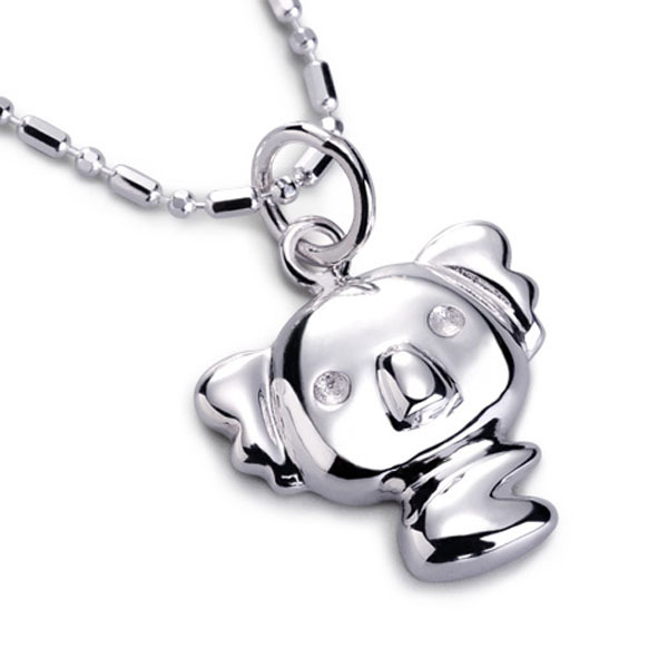 幸福旅行者 – 無尾熊純銀項鍊