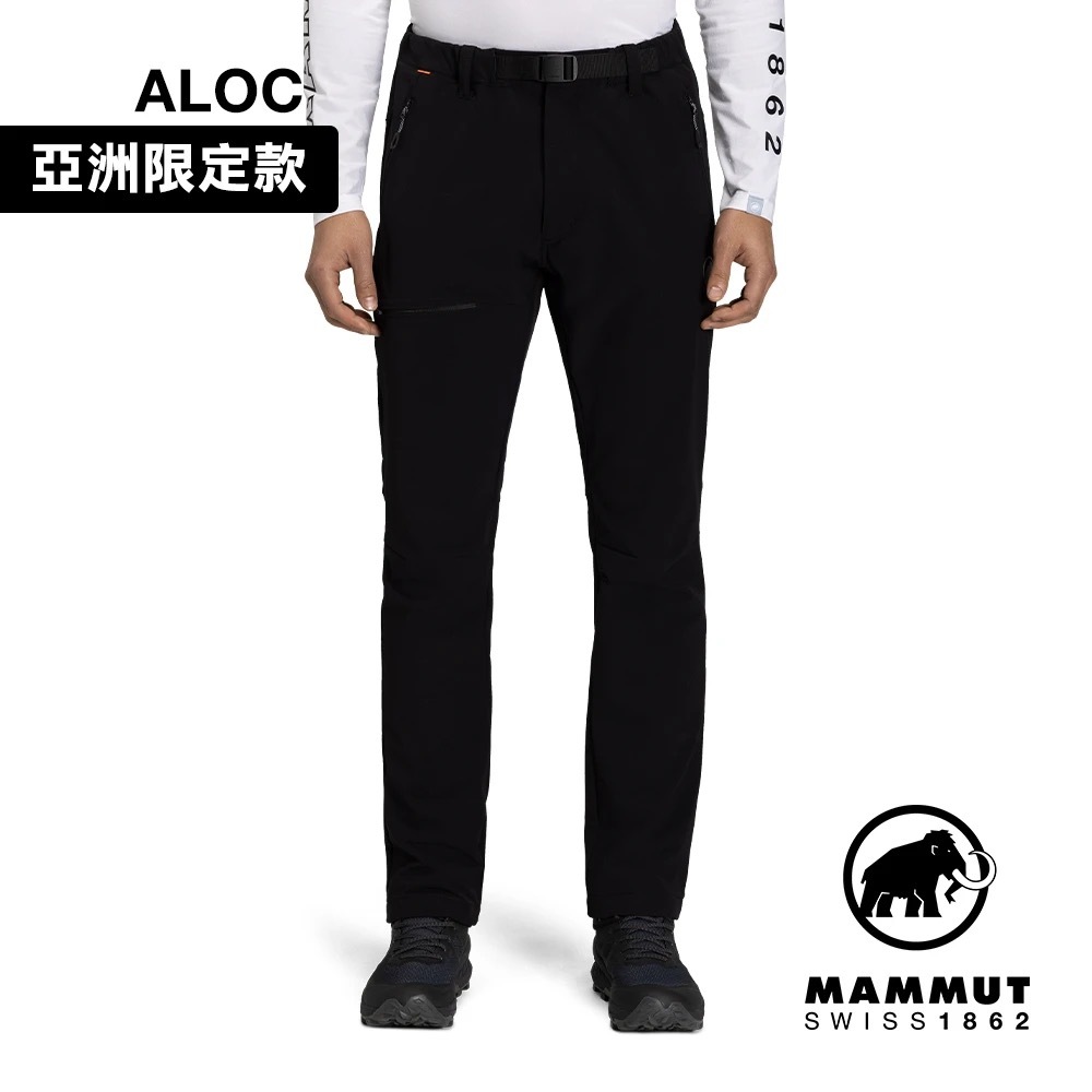 Mammut 長毛象 Yadkin 2.0 SO Pants AF Men 男款 日系彈性防潑水登山長褲 黑色 #1021-01230-0001 [HappyOutdoor]