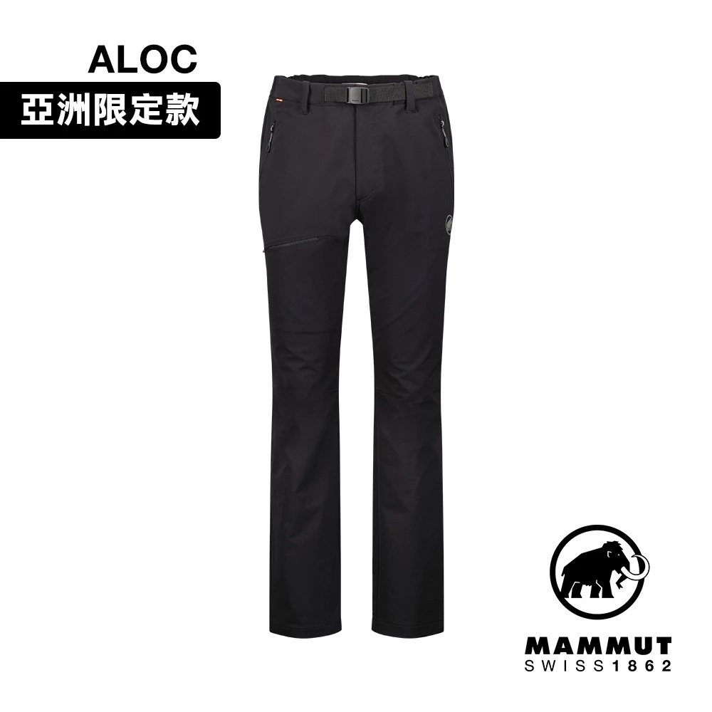 Mammut 長毛象 Yadkin 2.0 SO Pants AF Men 男款 日系彈性防潑水登山長褲 黑色 #1021-01230-0001 [HappyOutdoor]