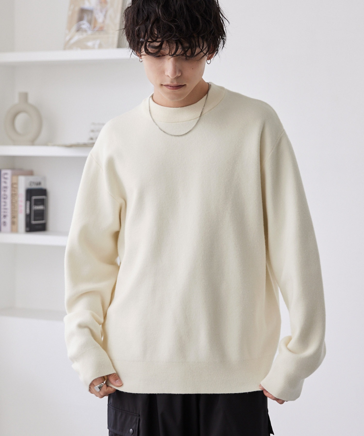 Mono mart 半高領針織衫 kn809