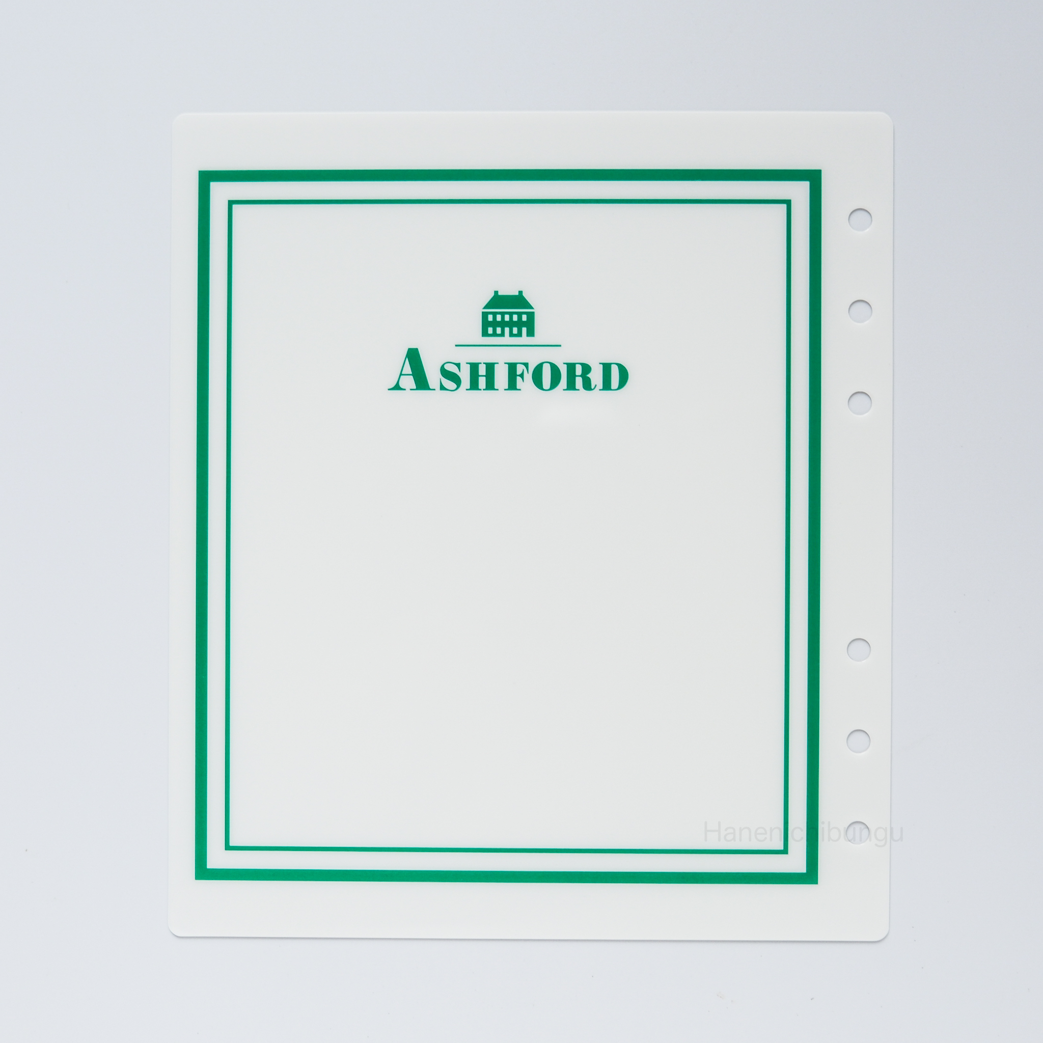 HBWA5／內頁保護板－正反兩張