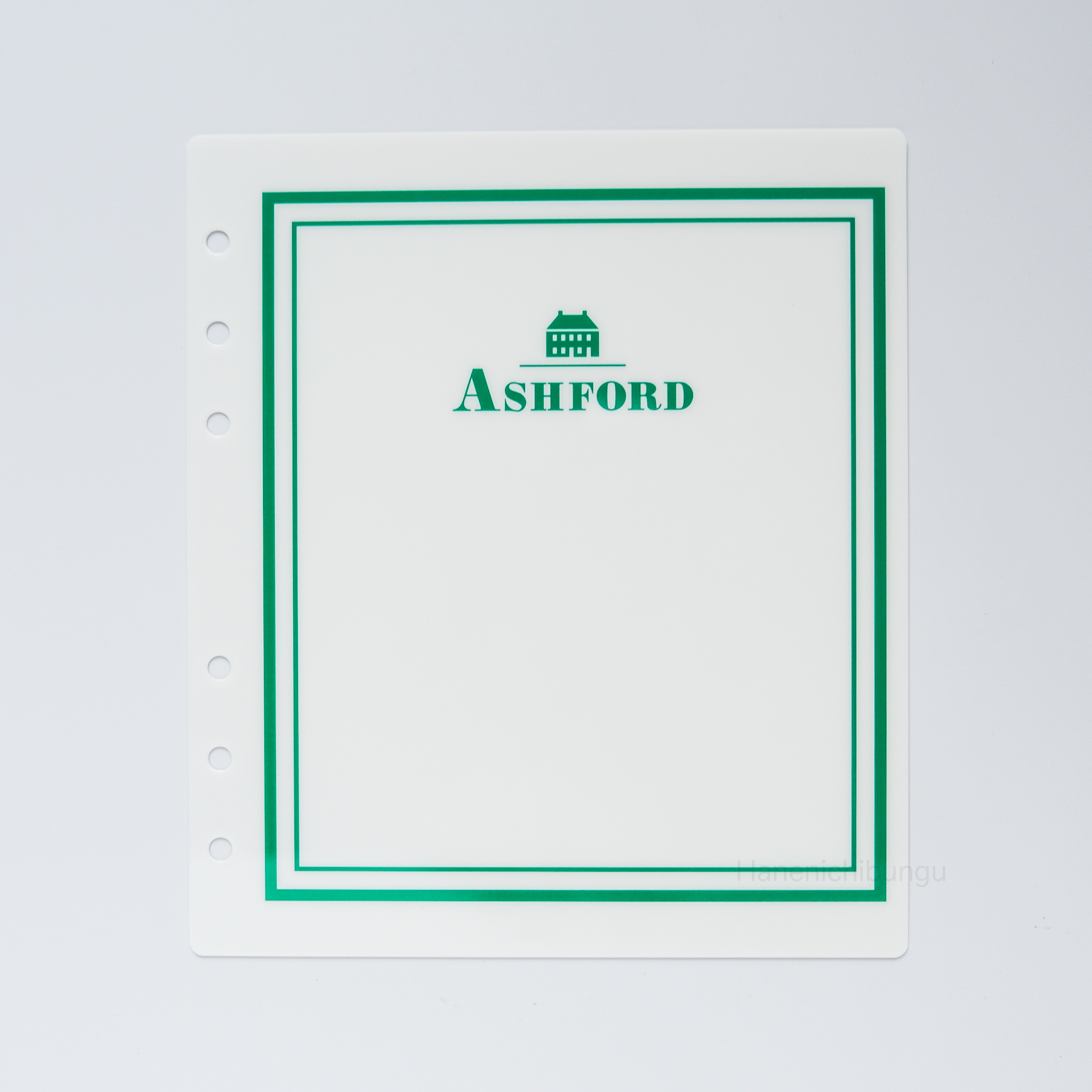 HBWA5／內頁保護板－正反兩張