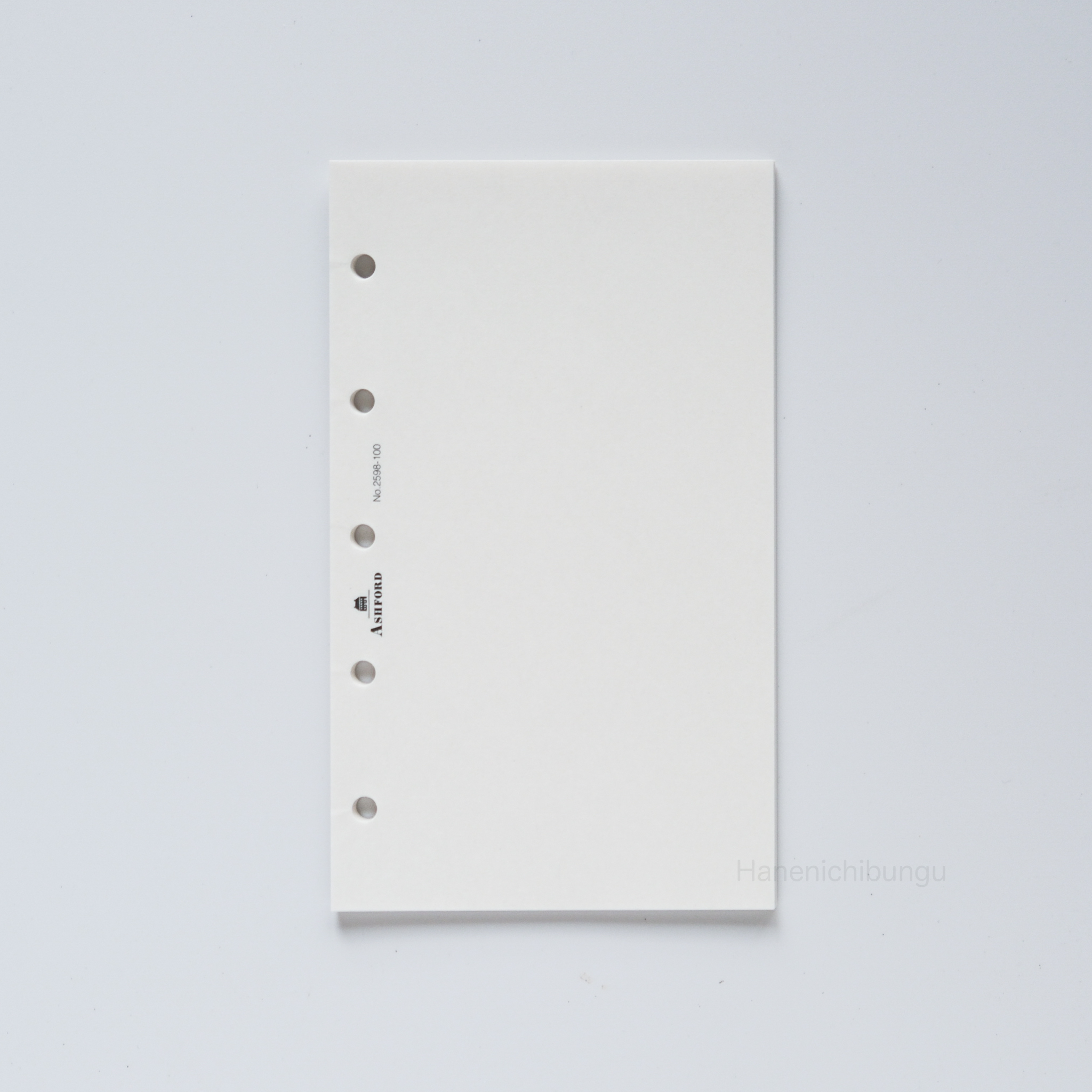 MICRO5／白色空白內頁（100張入）